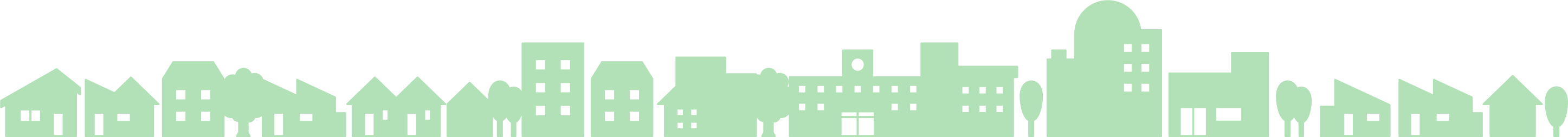 街並みのイラスト